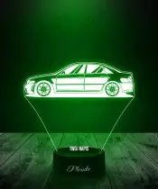 Lampka LED 3D Plexido Samochód Audi S4 B5