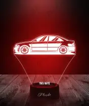 Lampka LED 3D Plexido Samochód Audi S4 B5