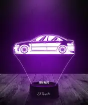 Lampka LED 3D Plexido Samochód Audi S4 B5