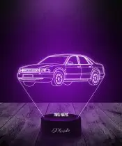 Lampka LED 3D Plexido Samochód Audi A8 D2 Limuzyna