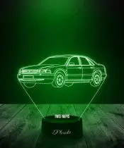 Lampka LED 3D Plexido Samochód Audi A8 D2 Limuzyna
