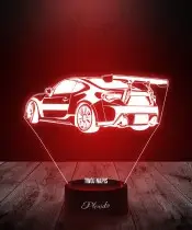 Lampka LED 3D Plexido Samochód Subaru BRZ