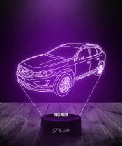 Lampka LED 3D Plexido Samochód Volvo XC60