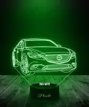 Lampka LED 3D Plexido Samochód Mazda 6