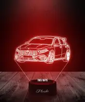 Lampka LED 3D Plexido Samochód Mercedes AMG A45