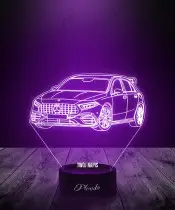 Lampka LED 3D Plexido Samochód Mercedes AMG A45