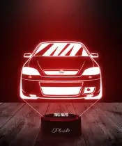 Lampka LED 3D Plexido Samochód Opel Astra G