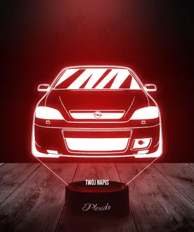 Lampka LED 3D Plexido Samochód Opel Astra G
