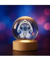 Kryształowa Kulka 3D Lilo i Stich