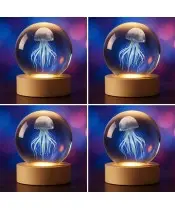 Kryształowa Kulka 3D Meduza