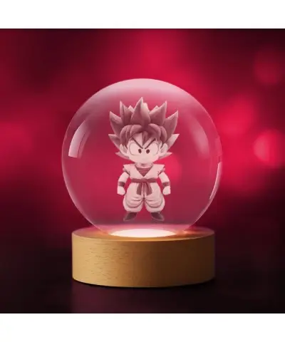 Kryształowa Kulka 3D Dragon Ball Son Goku