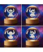 Kryształowa Kulka 3D Lilo i Stich Angel
