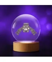 Kryształowa Kulka 3D Minecraft Pająk