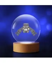 Kryształowa Kulka 3D Minecraft Pająk