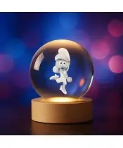 Kryształowa Kulka 3D Smerfetka Smerfy