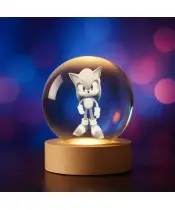 Kryształowa Kulka 3D Sonic Szybki jak Błyskawica