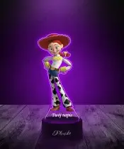 Lampka LED 3D Plexido z Nadrukiem UV Toy Story Jessie