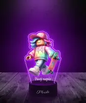 Lampka LED 3D Plexido z Nadrukiem UV Roblox Dziewczyna