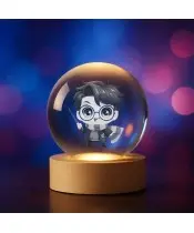Kryształowa Kulka 3D Harry Potter Chibi