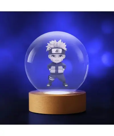 Kryształowa Kulka 3D Naruto Chibi
