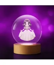 Kryształowa Kulka 3D Królewna Śnieżka