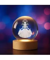 Kryształowa Kulka 3D Królewna Śnieżka