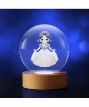 Kryształowa Kulka 3D Królewna Śnieżka