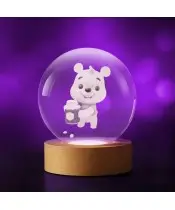 Kryształowa Kulka 3D Kubuś Puchatek
