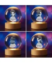 Kryształowa Kulka 3D Piękna i Bestia Bella