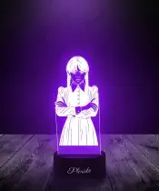 Lampka LED 3D Plexido Wednesday Addams Serial