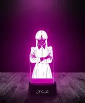 Lampka LED 3D Plexido Wednesday Addams Serial