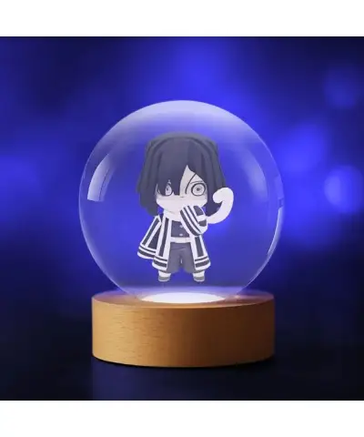 Kryształowa Kulka 3D Demon Slayer Obanai Iguro Nendoroid