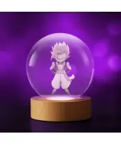 Kryształowa Kulka 3D Dragon Ball Gogeta