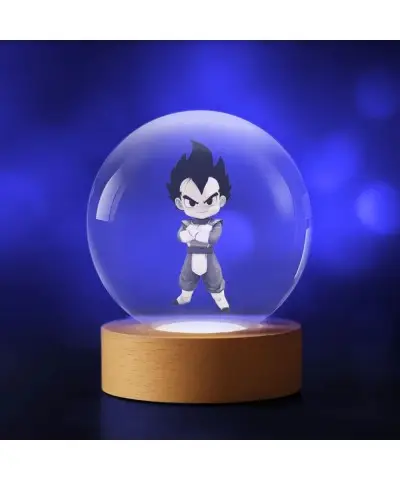 Kryształowa Kulka 3D Dragon Ball Vegeta Nendoroid