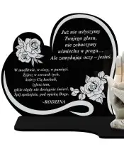 Znicz Premium Statuetka Led Figurka Dłonie Gipsowe 18 cm Na Cmentarz