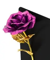 Premium Statuetka 28 cm Na Cmentarz Grób Wieczna Róża Różowa