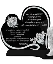 Znicz Premium Statuetka Led Figurka Anioł Gipsowy Na Grób Wszystkich Świętych