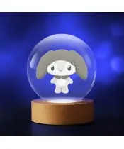 Kryształowa Kulka 3D Littleforestfellow Melo Hello Kitty