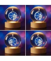 Kryształowa Kulka 3D Znak Zodiaku Strzelec