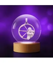 Kryształowa Kulka 3D Znak Zodiaku Strzelec