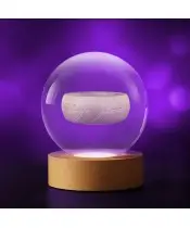 Kryształowa Kulka 3D Pierścień Władca Pierścieni