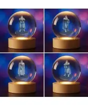 Kryształowa Kulka 3D Władca Pierścieni Gimli