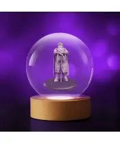 Kryształowa Kulka 3D Władca Pierścieni Gimli