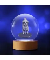 Kryształowa Kulka 3D Władca Pierścieni Gimli