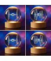 Kryształowa Kulka 3D Star Wars Tie Fighter