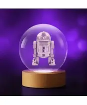 Kryształowa Kulka 3D Star Wars R2-D2