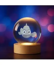 Kryształowa Kulka 3D Rybka Nemo Bajka