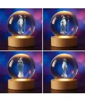 Kryształowa Kulka 3D Gandalf Władca Pierścieni