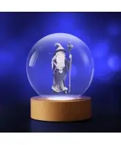 Kryształowa Kulka 3D Gandalf Władca Pierścieni