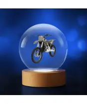 Kryształowa Kulka 3D Motor Motocross